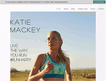 Tablet Screenshot of katie-mackey.com